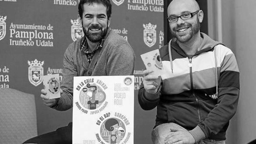 José Fermín Costero y Armando Cuenca, ayer en la presentación de la campaña.
