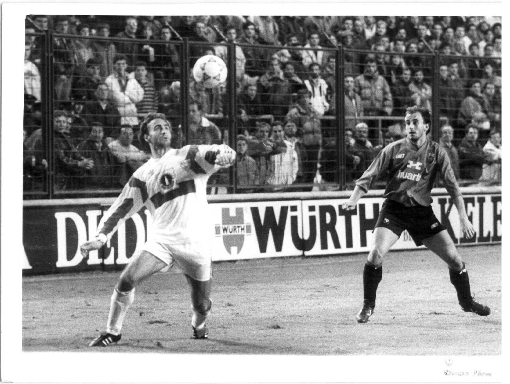 34 años desde que Osasuna acabó con el líder de la Bundesliga en la Copa de la UEFA
