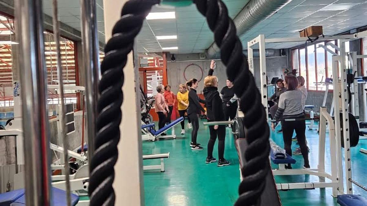 Gimnasio municipal de Sondika.