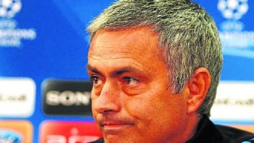 Jose Mourinho, durante una rueda de prensa.