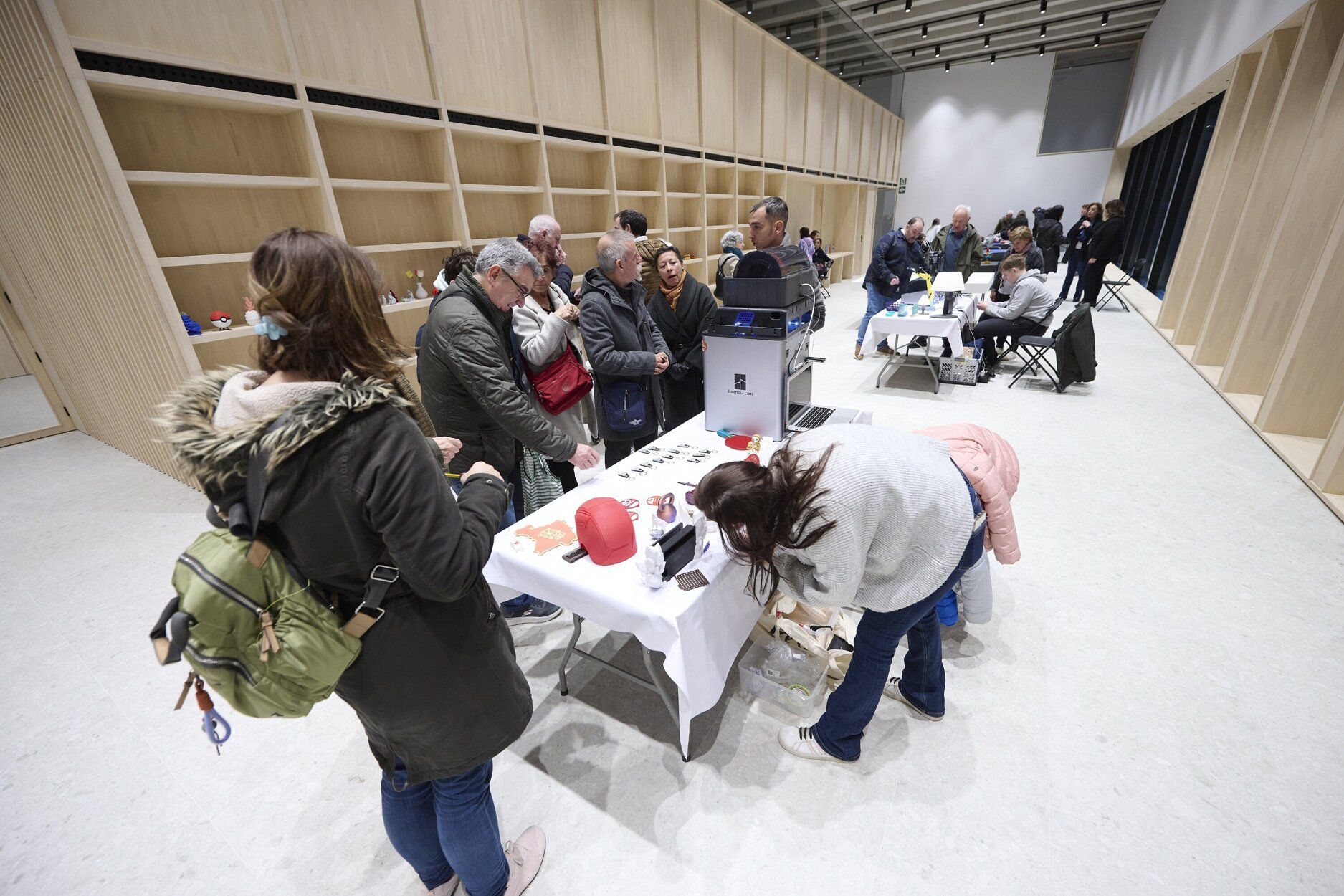 Imágenes de la inauguración del Civivox Pompelo