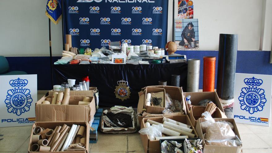 Detenido en Muskiz con 35 kilos de material explosivo que utilizaba para grabar vídeos virales en redes sociales