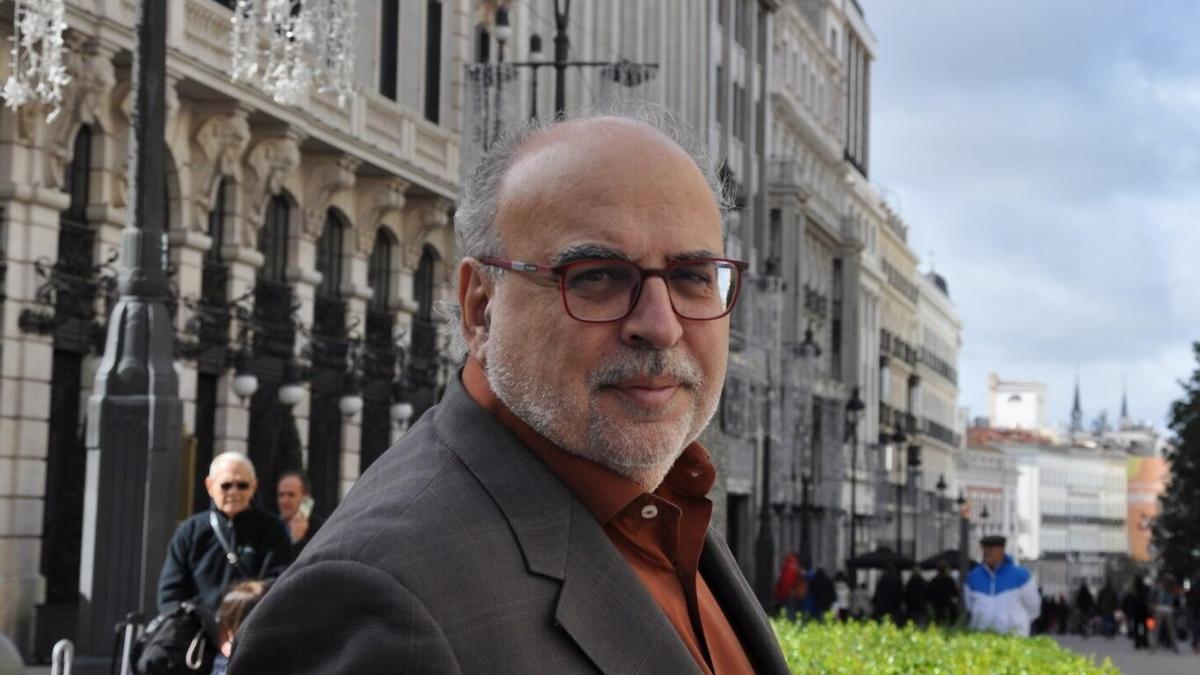 El periodista Enric Juliana posa en Madrid