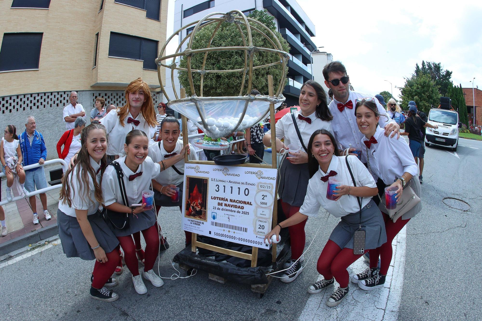 Concurso de disfraces y carrozas en fiestas de Noáin