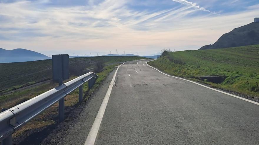 Cohesión Territorial licita por 2,4 millones de euros las obras de adecuación de la carretera local NA-6000 entre Etxabakoitz y Campanas