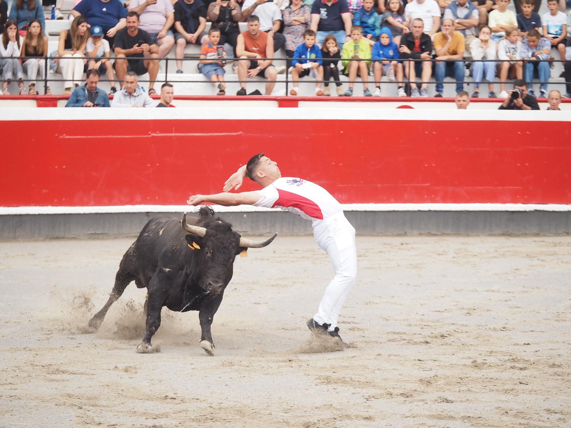 El extremeño Israel Pérez 'Ruso' se estrena con victoria en el Campeonato de Recortadores de Azpeitia