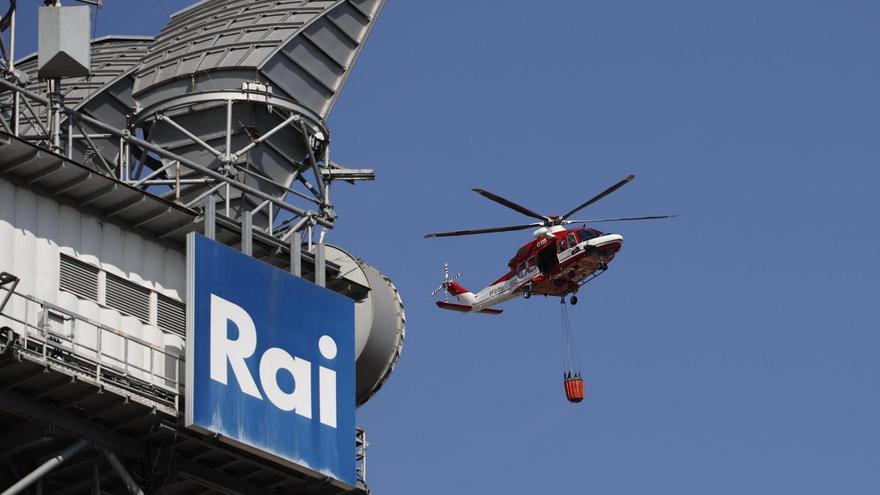 Un incendio en el centro de Roma obliga a evacuar una sede de la RAI