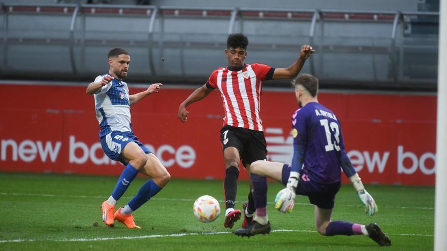 El Bilbao Athletic salva un empate ante el Sabadell