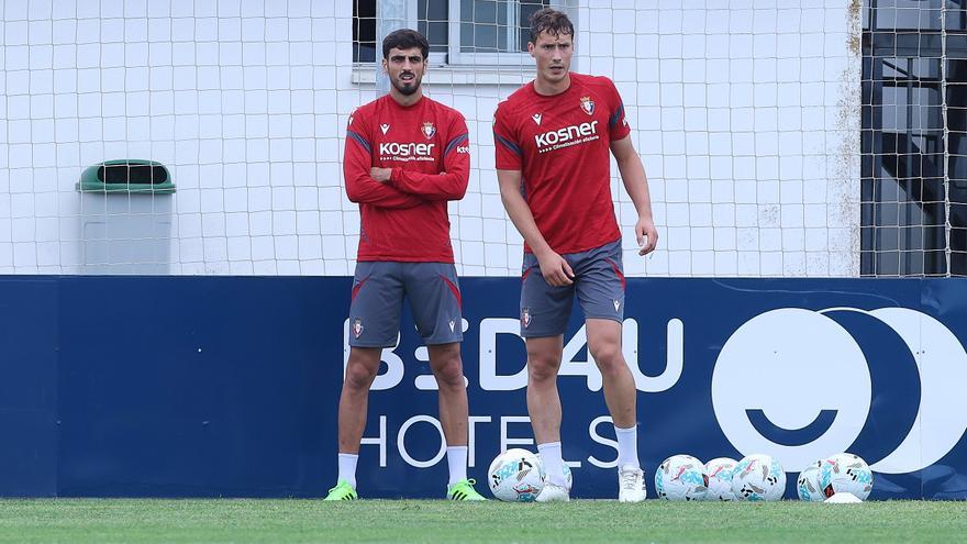 Fotos del entrenamiento de Osasuna (lunes 1 de septiembre de 2025)
