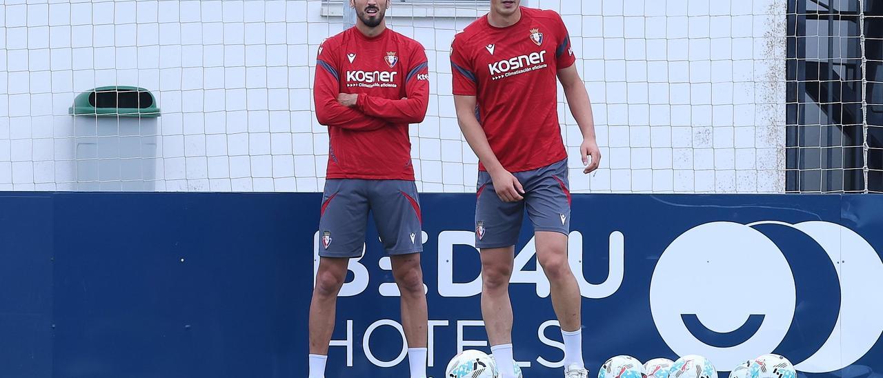 Fotos del entrenamiento de Osasuna (lunes 1 de septiembre de 2025)