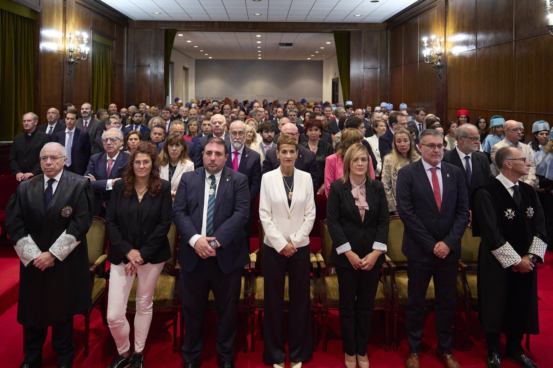 Fotos de la apertura del curso académico en la Universidad de Navarra
