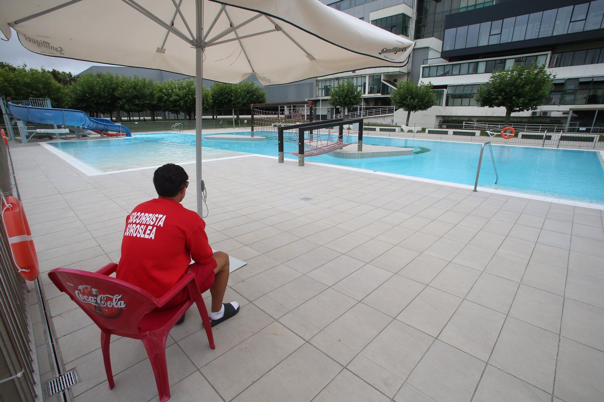El mal tiempo afecta a las piscinas