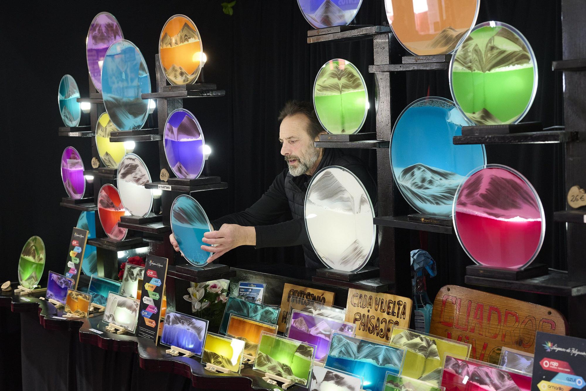 Fotos de la feria de Navidad en la Plaza de Toros
