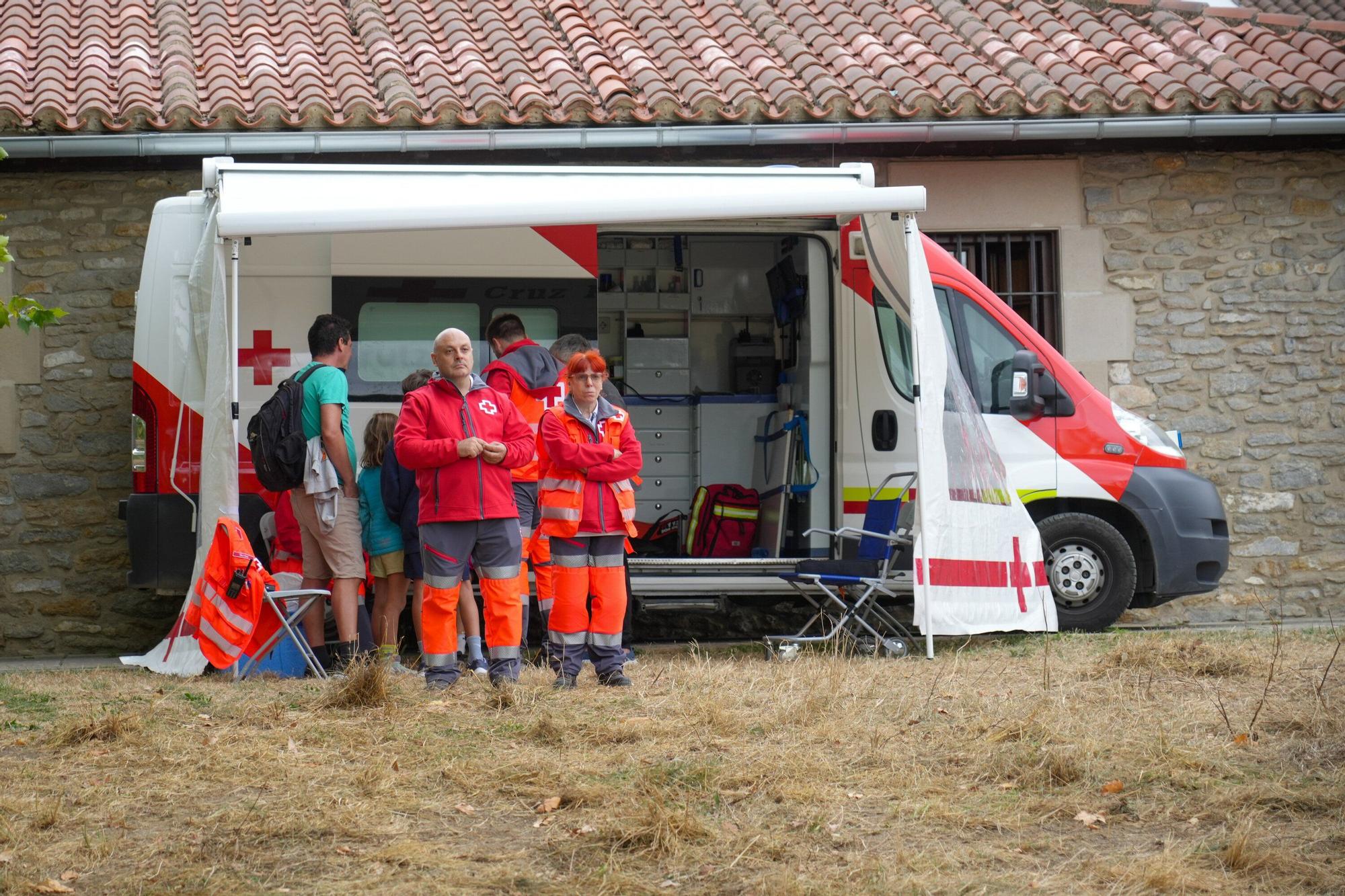 En imágenes: Las campas de Olarizu se llenan de fiesta