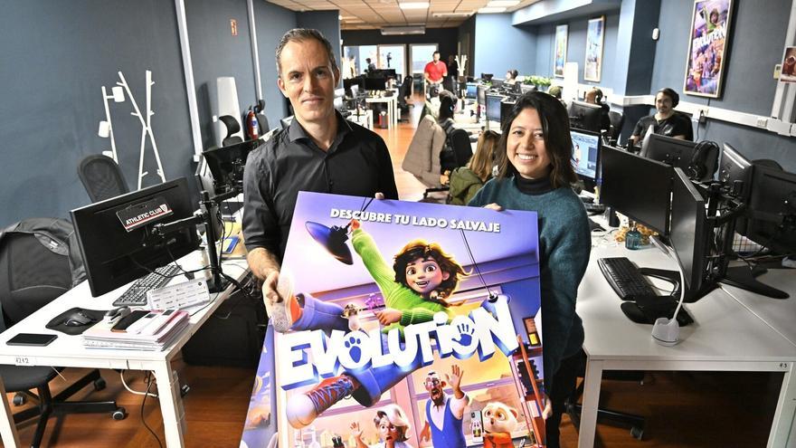 El navarro Julio Soto Gúrpide estrena el largo animado 'Evolution' el próximo 6 de febrero