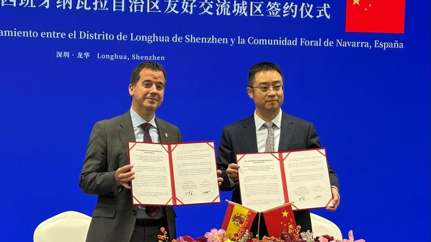 Navarra y China refuerzan su colaboración en industrias estratégicas