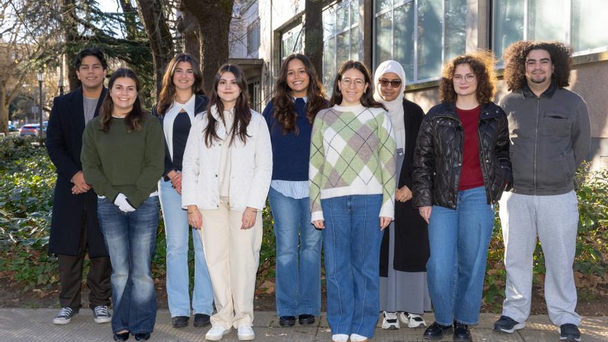 Diez estudiantes internacionales de la Universidad de Navarra, “embajadores” de la Comunidad foral