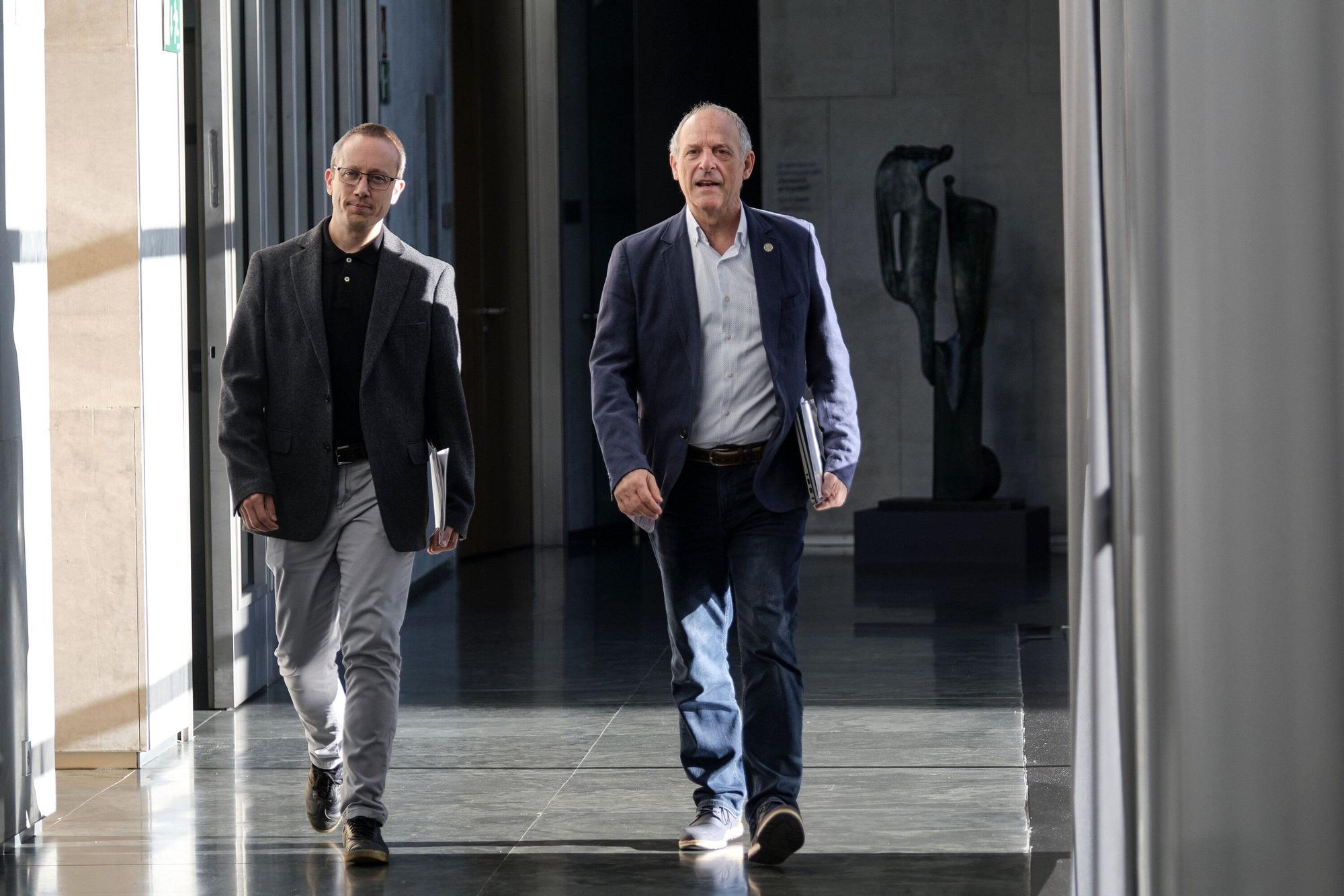 Mesa de Junta y Portavoces del Parlamento de Navarra, este lunes 6 de octubre