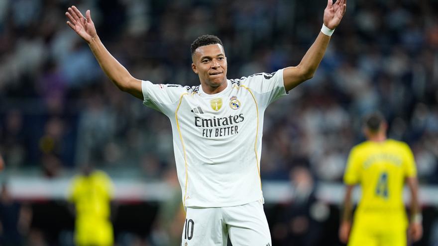 Vinícius y Mbappé pueden con el Villarreal