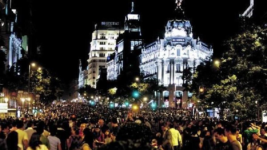 Quinta edición de La Noche en Blanco en Madrid.