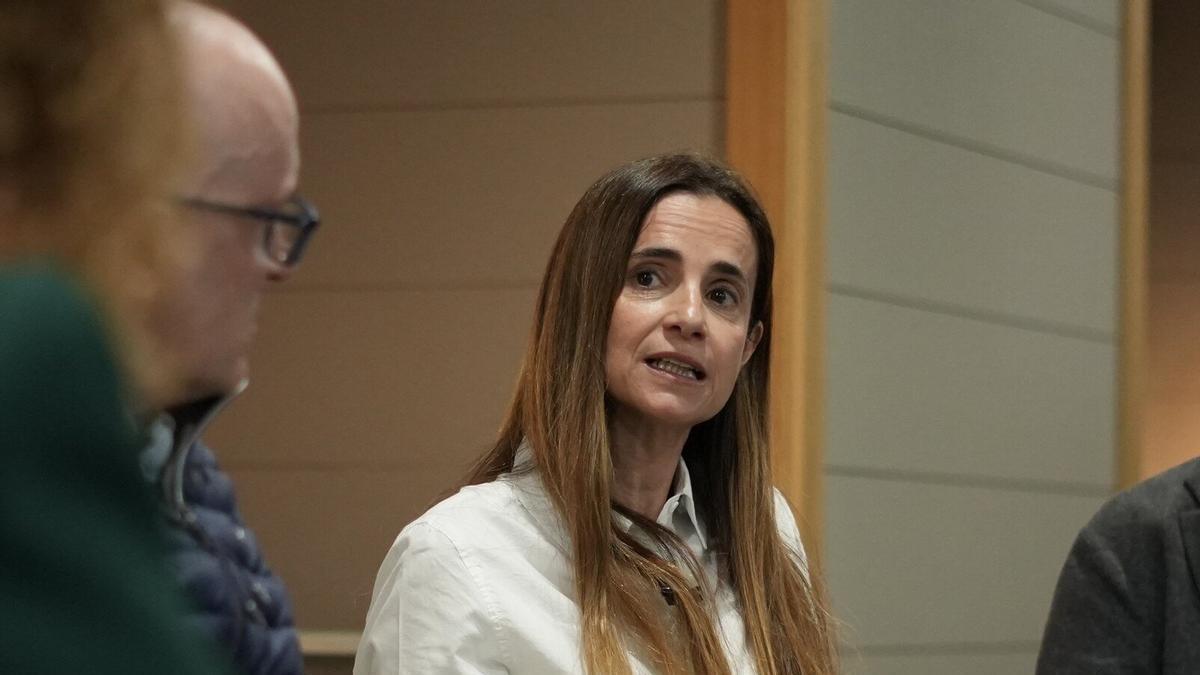 Laura Gil durante el Foro de Construcción Sostenible