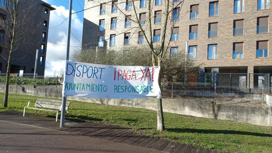 EH Bildu y Elkarrekin reciben a los trabajadores de Disport