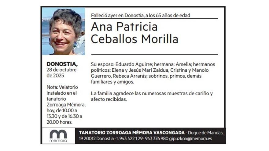 Ana Patricia Ceballos Morilla