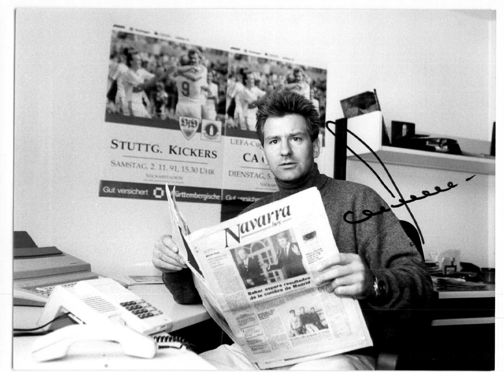 34 años desde que Osasuna acabó con el líder de la Bundesliga en la Copa de la UEFA