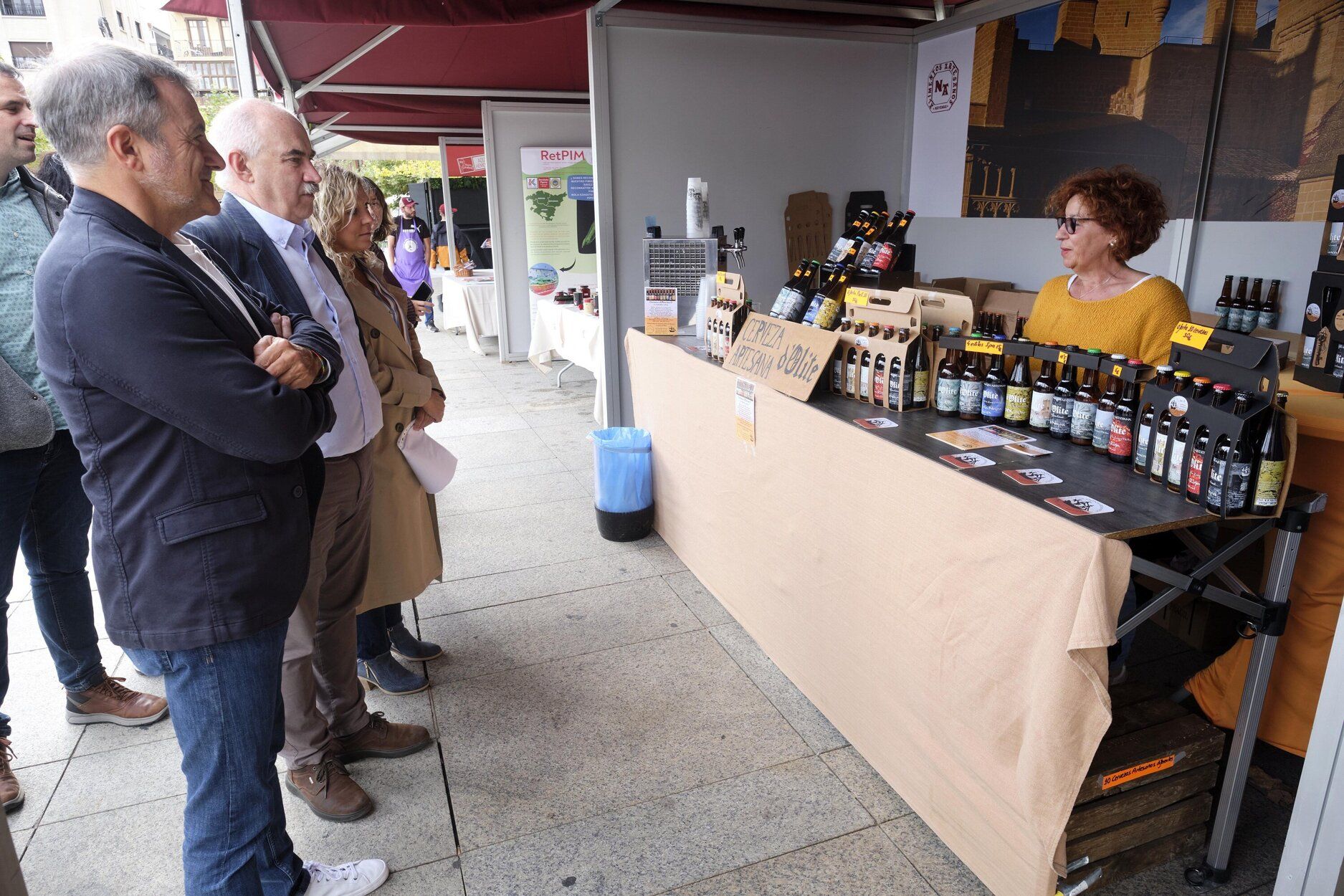 Fotos de la inauguración Feria de la Artesanía de Navarra en Pamplona