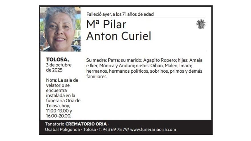 Mª Pilar Anton Curiel