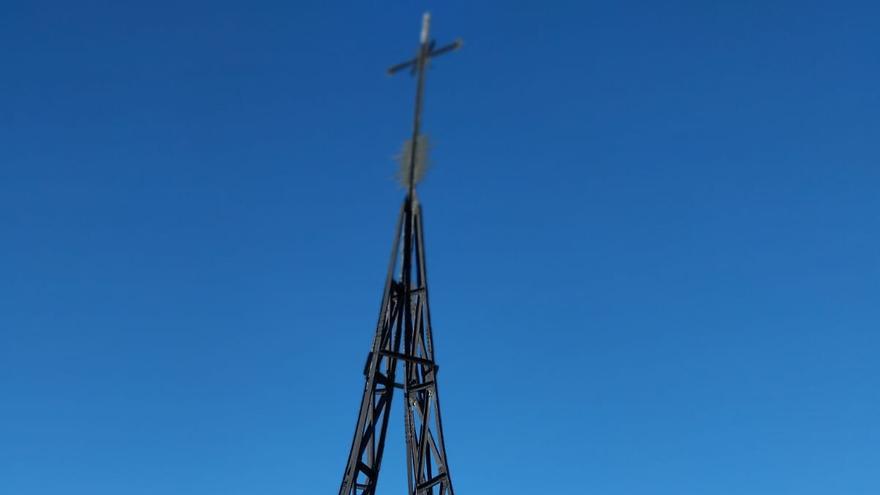 Arabak eta Bizkaiak indarrak batuko dituzte Gorbeiako gurutzearen oinarria konpondu eta hobetzeko