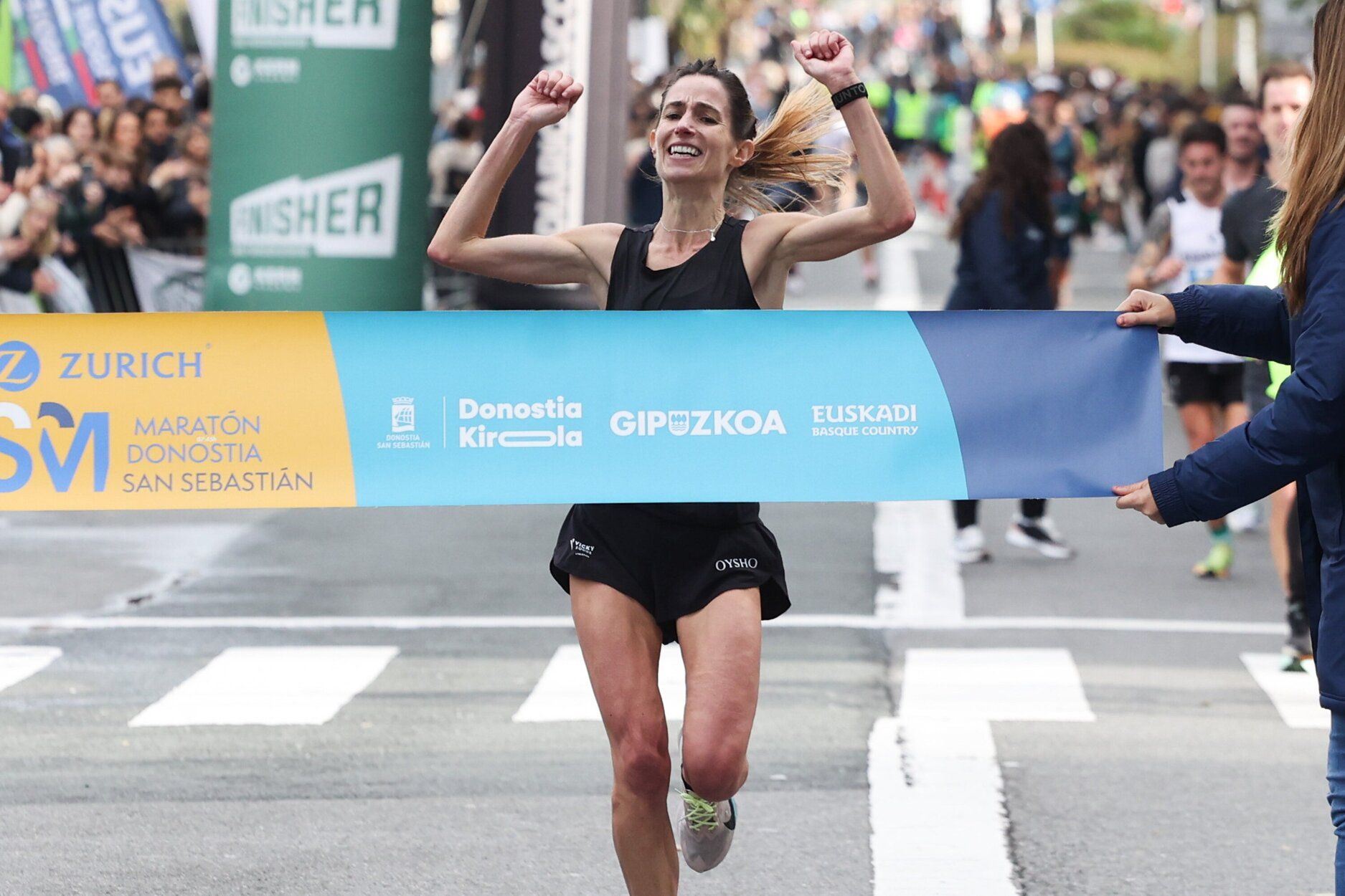 La 46 edición de la Maratón de San Sebastián, en imágenes