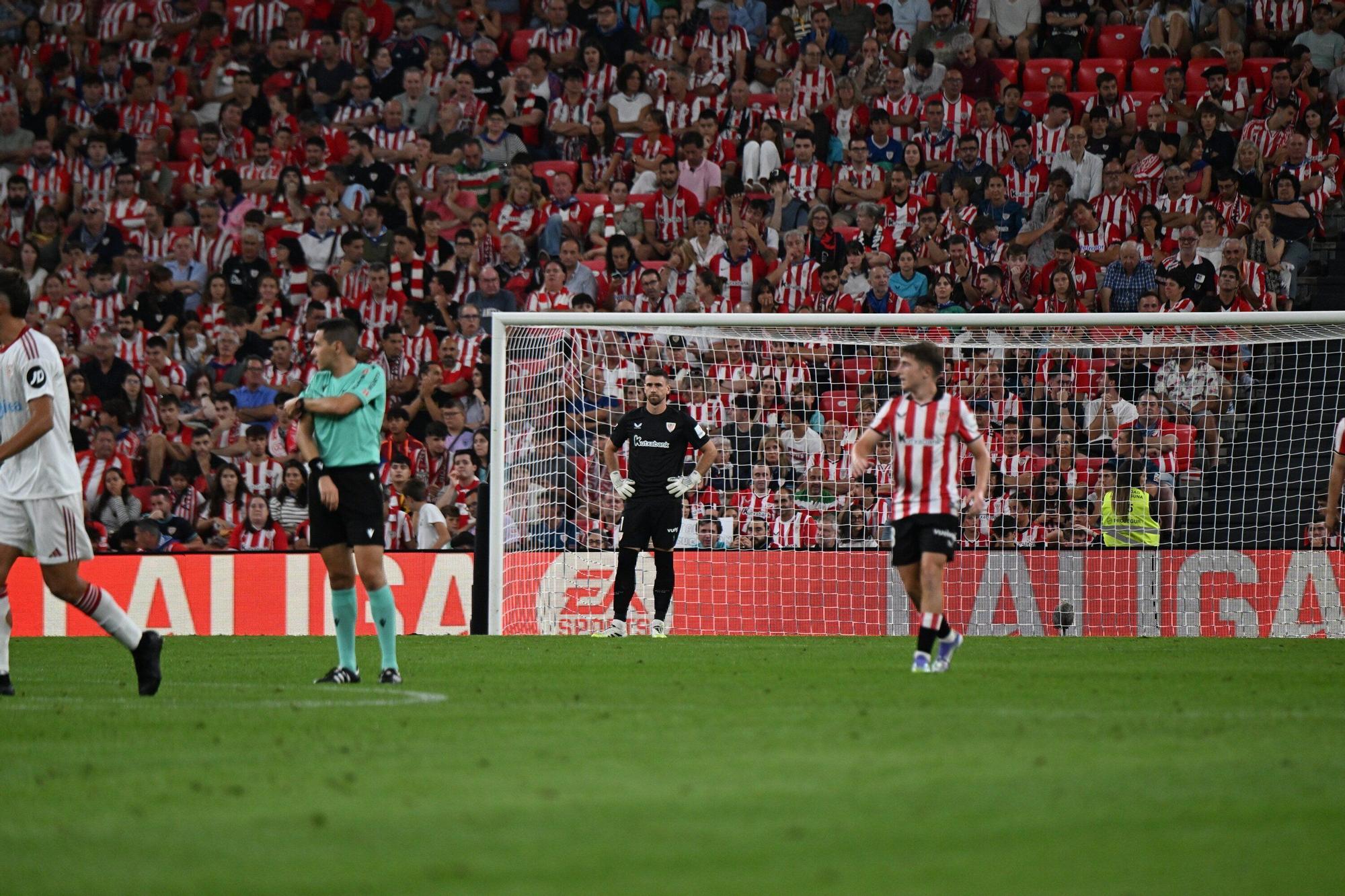 El Athletic-Sevilla, en imágenes