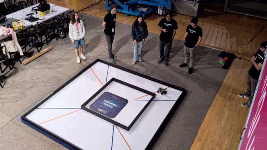 Así es una ronda de coche autonomo en la WRO 2026