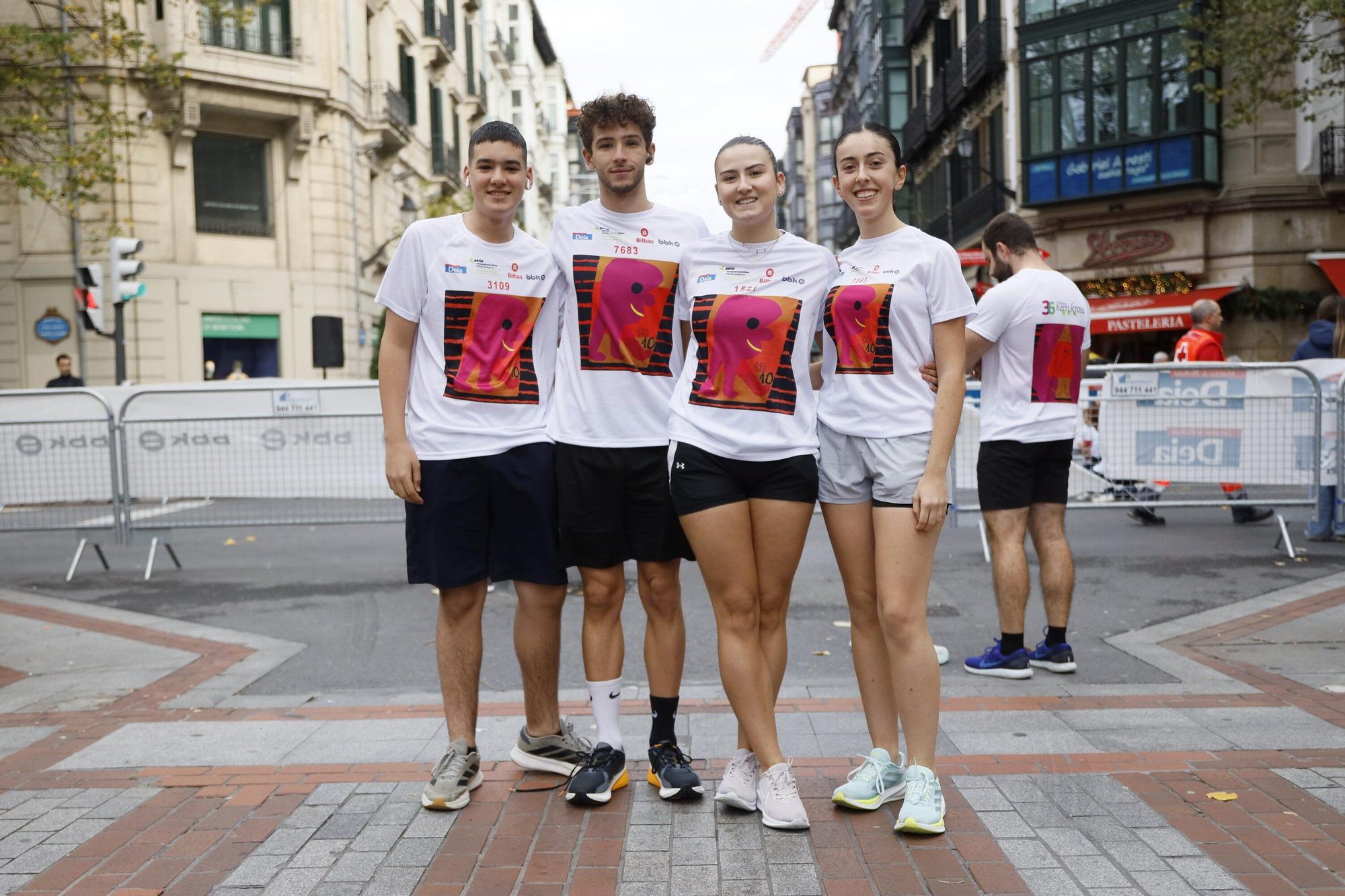 En imágenes: la Herri Krosa calienta motores en Bilbao