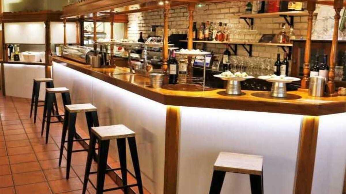 El interior de La Bodeguilla de Lanciego, en Vitoria
