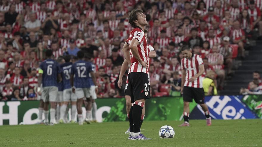 Así está el Athletic en la Champions tras la primera jornada
