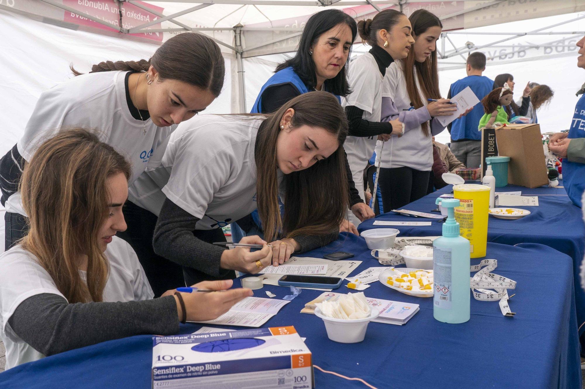 En imágenes: Vitoria se une al día mundial de la diabetes