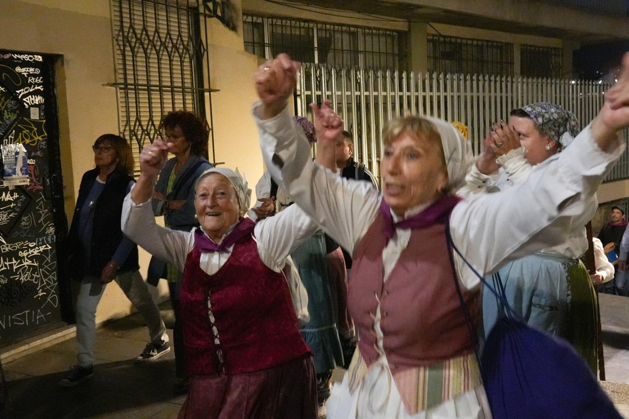 En imágenes: subida en romería a la Amatxu de Begoña