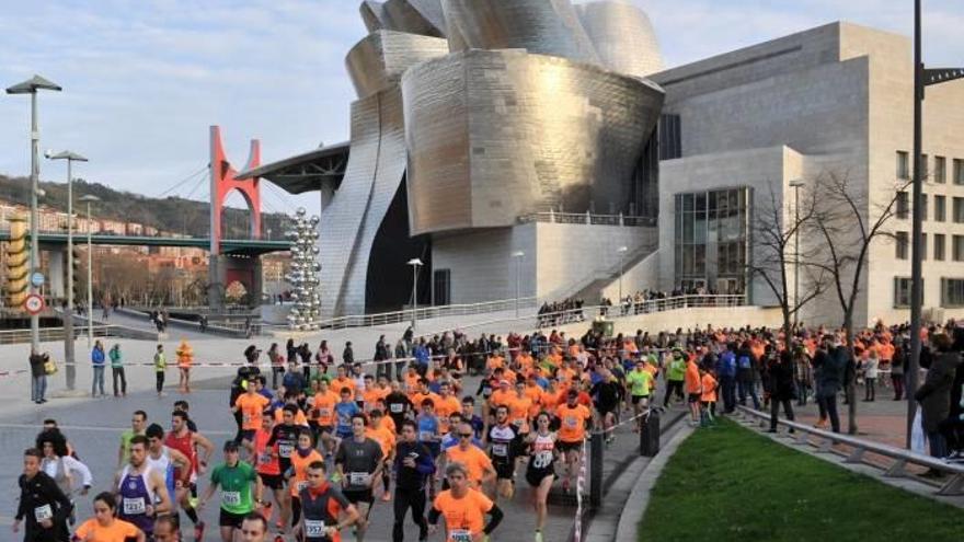 La San Silvestre Bilbao-Rekalde despedirá el año saliendo del Guggenheim