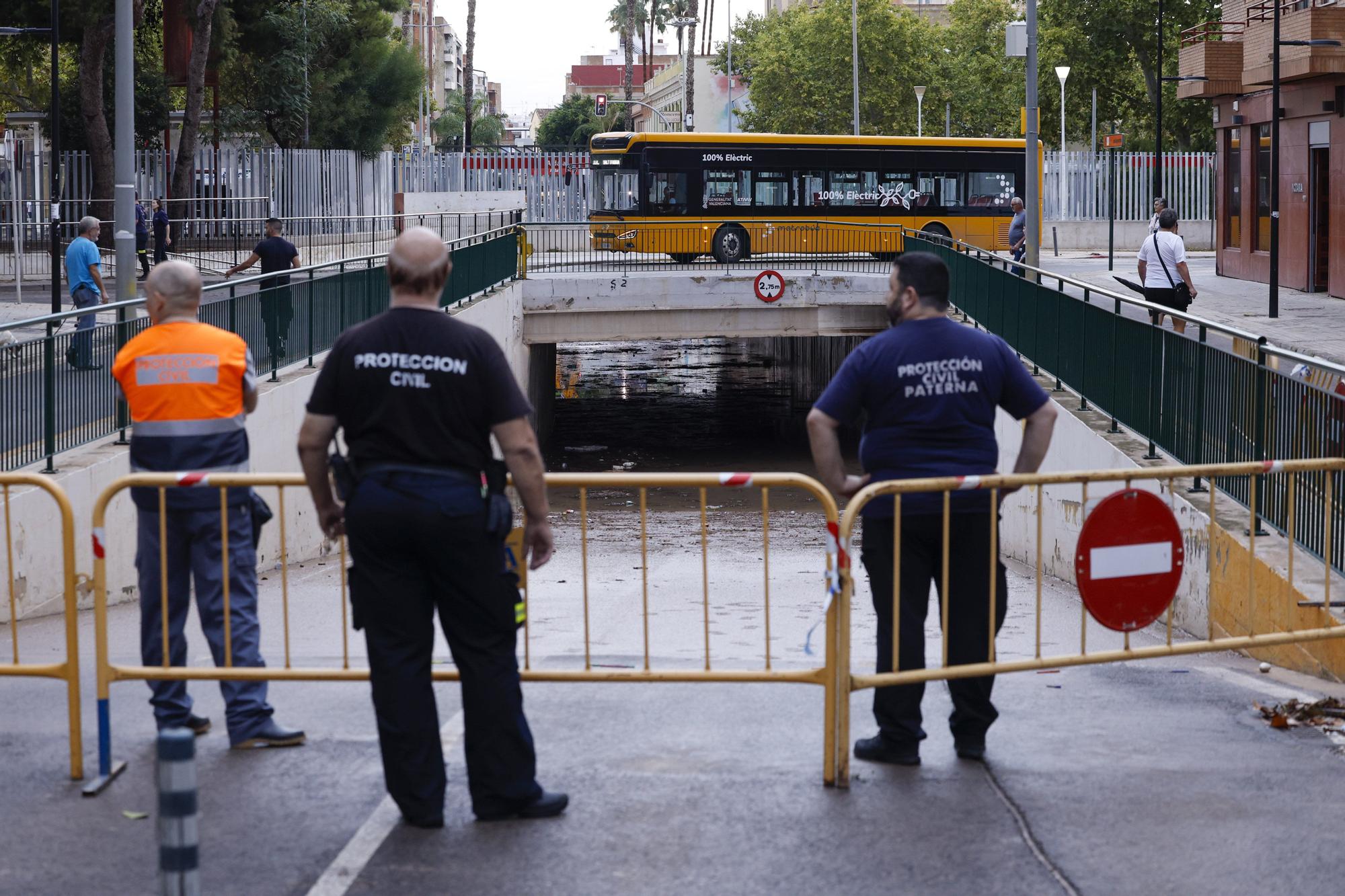 En imágenes: Valencia amanece en alerta roja por lluvias torrenciales