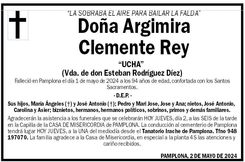Argimira Clemente Rey