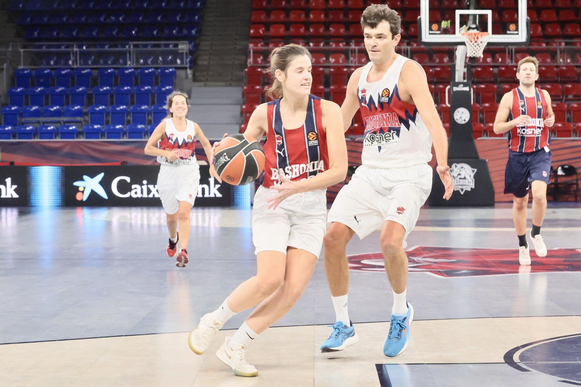 En imágenes: Sueño cumplido para 30 aficionados del Baskonia