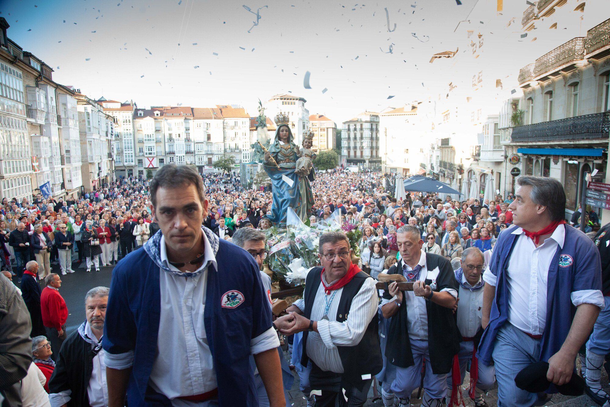 En imágenes: Rosario y Misa de la Aurora en las fiestas de La Blanca 2023