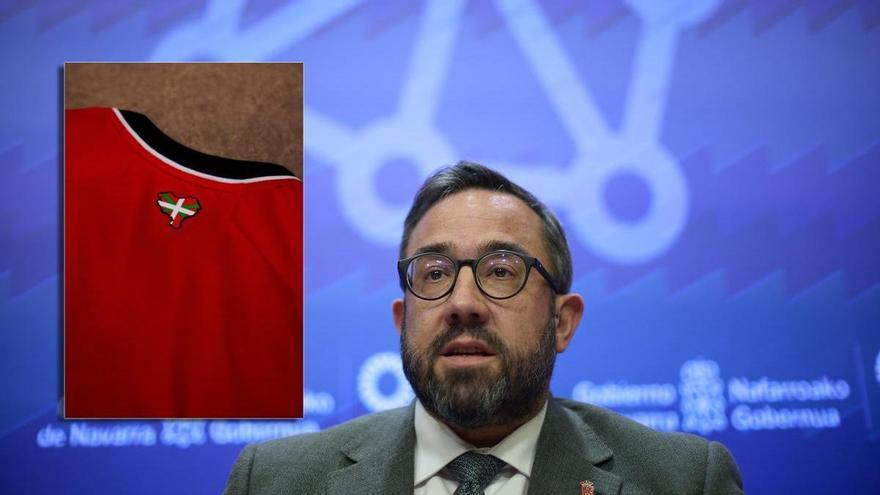 La nueva camiseta del Athletic enciende el debate político en Navarra