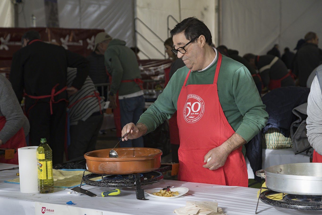 El mejor bacalao de Eibar tiene el sello de la cuadrilla "Turuntun"