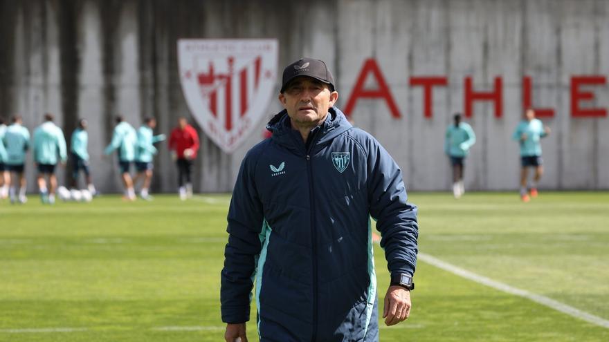 El Athletic prepara el partido ante el Celta