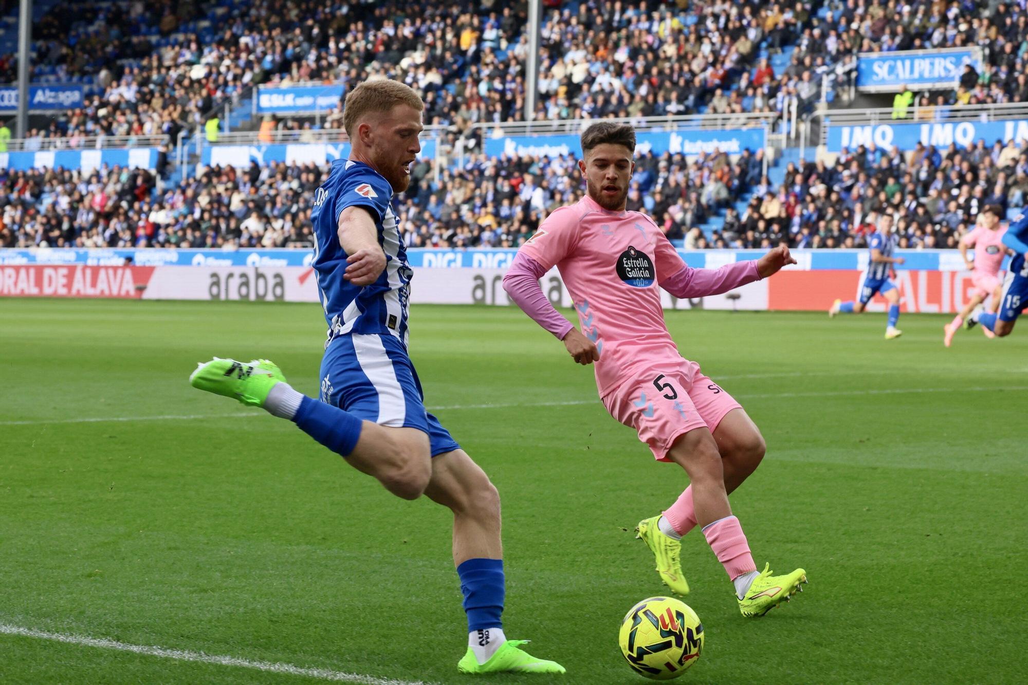 En imágenes: Alavés - Celta en Mendizorroza