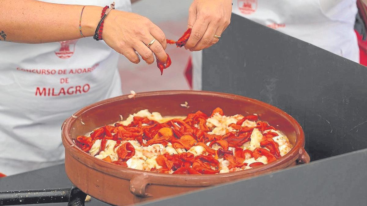 Uno de los ajoarrieros presentados al concurso del año pasado.