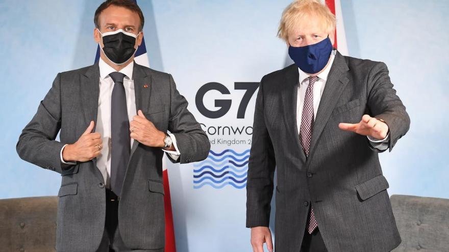 Macron denuncia que el actual gobierno británico &quot;no hace lo que dice&quot;